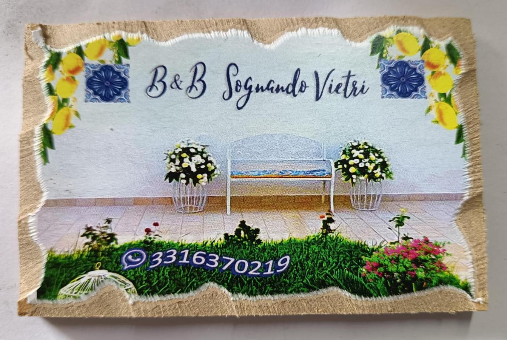 אברסה B&B Sognando Vietri E Spa Esclusiva מראה חיצוני תמונה